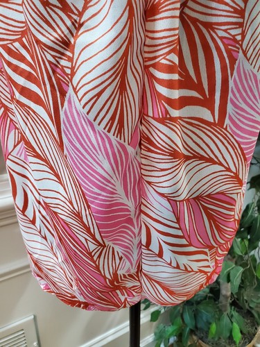Ashley Stewart Womens Multicolor Halter Neck Short Sleeve Top Blouse Size 26/28 - Picture 3 of 11