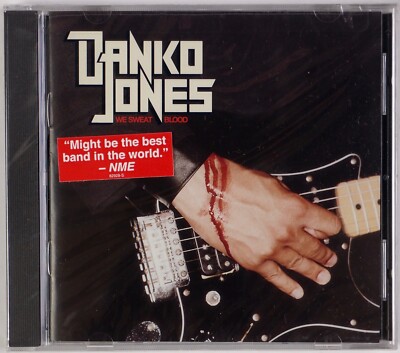DANKO JONES: We Sweat Blood (Bonus Track) SEALED Razor & Tie Hard Rock CD NOS