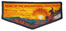 Boy Scout OA 133 Ma-Nu Lodge 2023 National Vice Chief Gift Flap