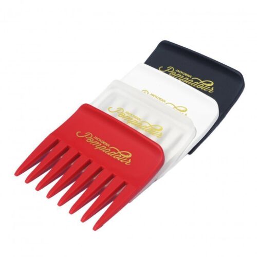 Jack Dean Pompadour Combs in White, Red or Black originals by Denman. - Picture 1 of 8