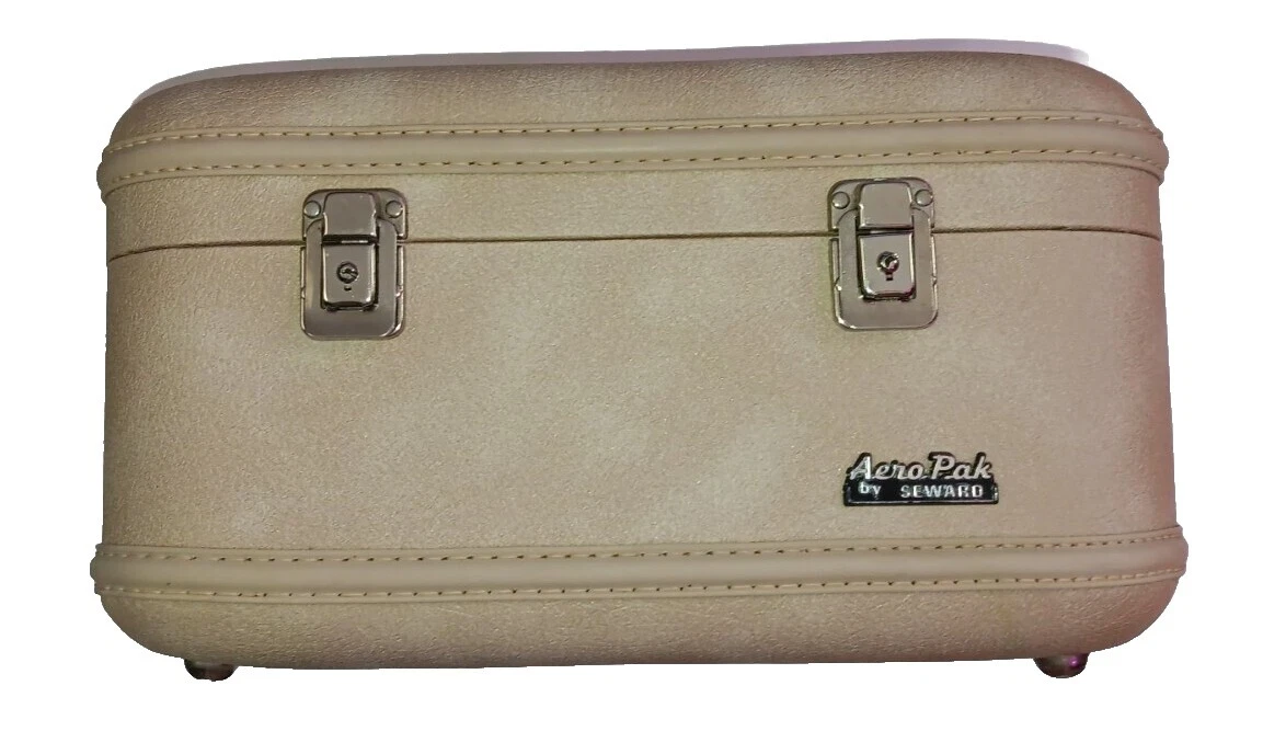 Caso de la vanidad 1960s Vintage Cambio Monederos