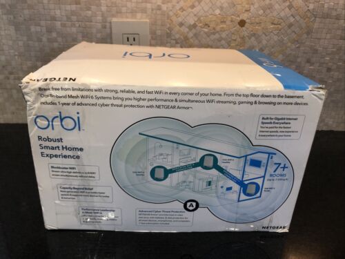 Orbi Robustes Smart Home WiFi 6 System NOS Neu Originalverpackt - Bild 6 von 6