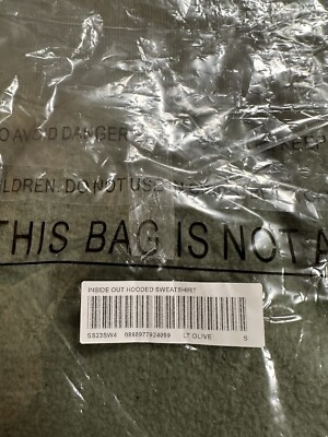 ✓Supreme Inside Out Box Logo Hooded Sweatshirt Olive / SS23SW4