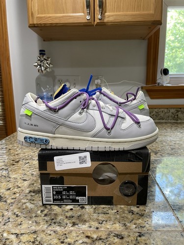 DS Nike x Off White Dunk Low Lot 48 Men 