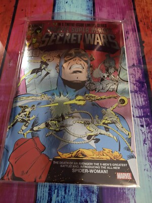 Marvel Super Heroes Secret Wars #7 2024 Faksimile Folie Variante Comic