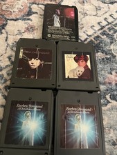 Vintage 8 track Barbra Streisand - lot of 5
