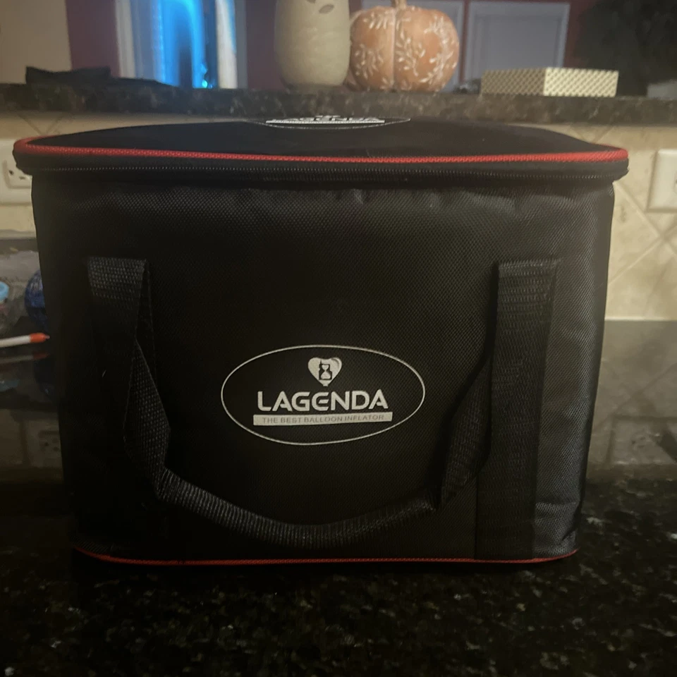 Soplador de aire eléctrico con bomba de globo Lagenda B322 para fiesta doble orificio Foto 2 de 4
