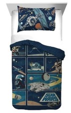 Star Wars Kids 2pc Reversible Twin Comforter Set-T905287143, T905287123