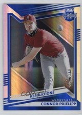 2022 Panini Elite Extra Edition Aspirations Blue /349 Connor Prielipp #104 11b4