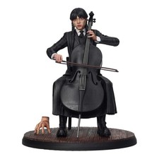 Wednesday (TV) - Wednesday Addams with Cello Figure - 6 Inch