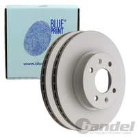 2X Blue Print Bremsscheiben Ø256Mm Vorne Passend FÜR Hyundai Getz