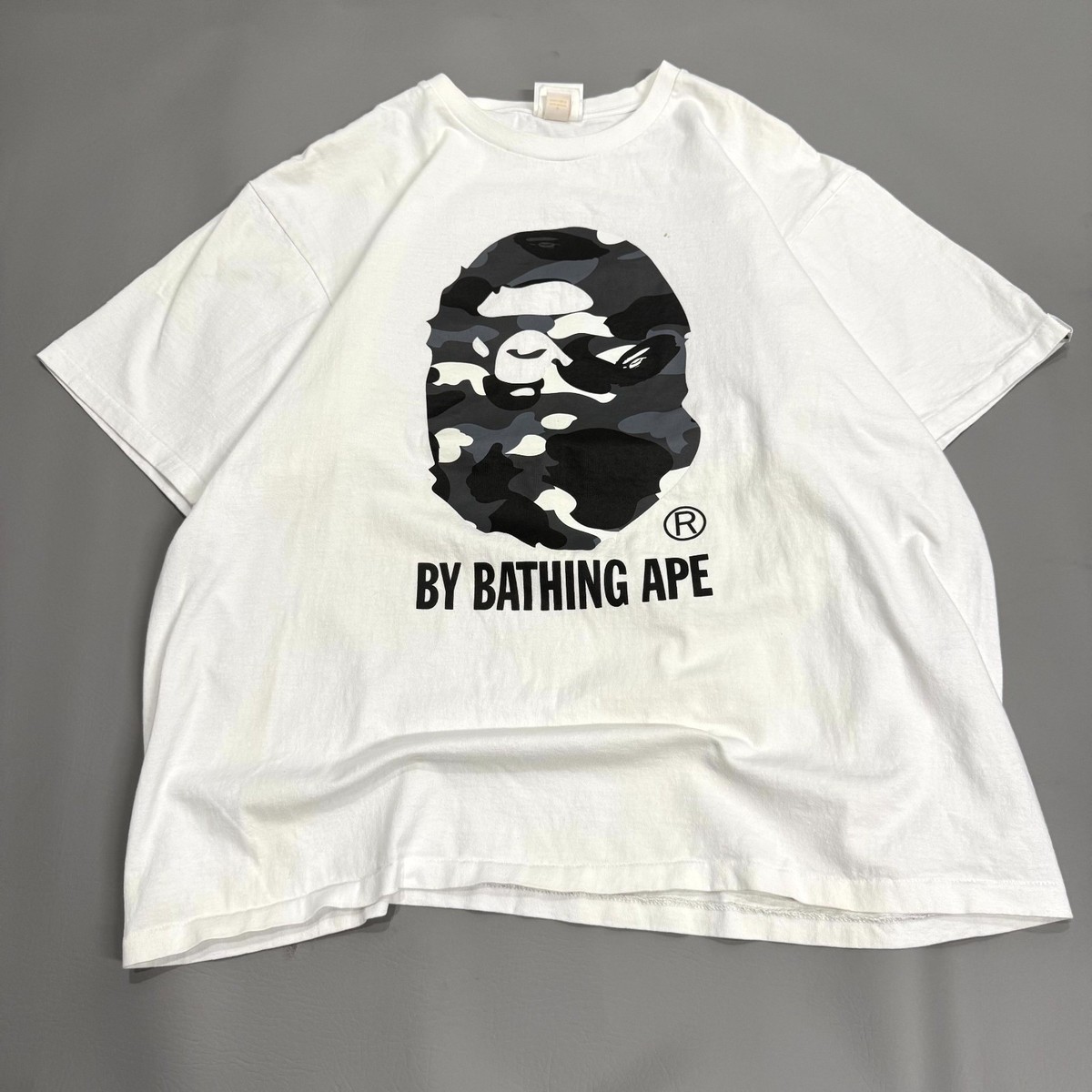 BAPE City Camo By Bathing Ape T Shirt Mens 2XL White Graphic Logo 