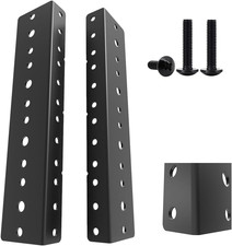 4U Rack Rails Kit with Hardware - 2 Pieces 4URR 