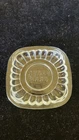 Vintage 1940s Federal Glass Refrigerator  Food Saver Cover 3-1/2" x 3-2 1/2"