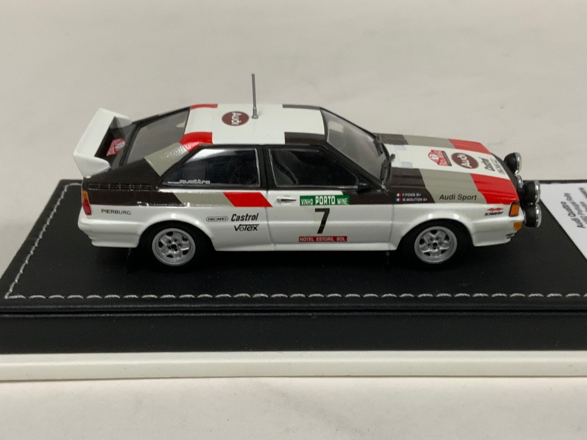 1/43 Minichamps Audi Sport Quattro 1982 rally of Portugal M.Mouton