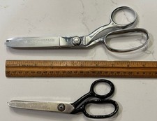 Vintage Pinking Sheers 9” Wiss & 7” Kleencut