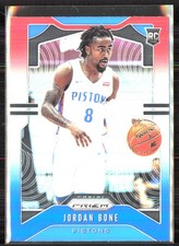 2019-20 Panini Prizm #291 Jordan Bone Prizms Red White and Blue
