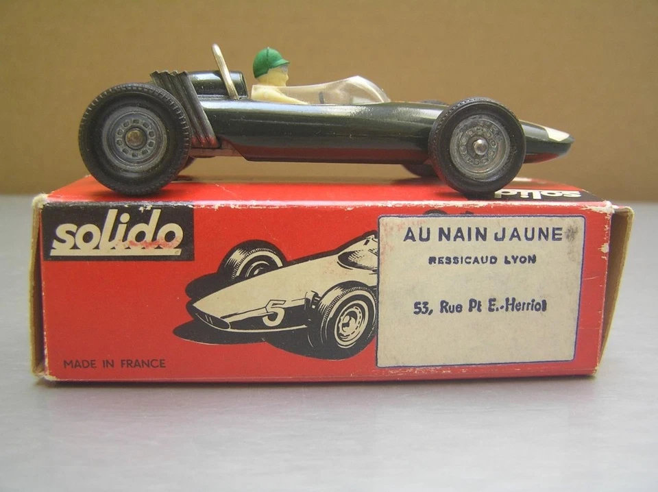 Solido 131 BRM F1 Formula 1 Racing Car made in France 1/43 scale MIB - Image 4 of 4