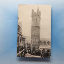 Bristol Postcard 1909 Somerset St Stephens Church