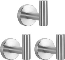 Bath Towel Hooks- SUS 304 Stainless Steel Robe Hook Holder, Heavy Duty Coat H...