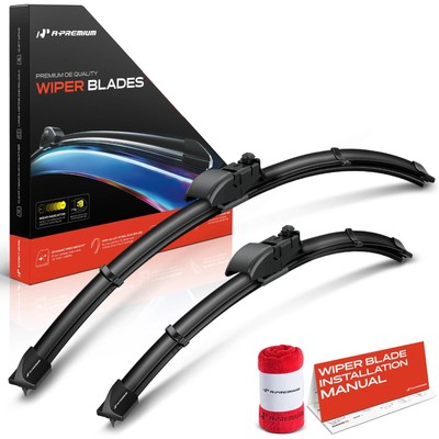 A-Premium 2x Front 24'' & 18'' Windshield Wiper Blades for Mazda CX-5 2017-2024 6