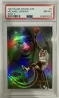 MICHAEL JORDAN 1997/98 FLAIR SHOWCASE HOLO INSERT ROW 3 GRADED PSA 8 VERY RARE