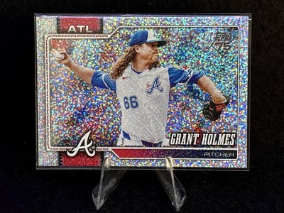2026 Topps Series 1 Celebration #182 Confetti Grant Holmes Braves