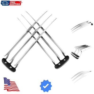 One Pair of Stainless Cosplay Steel Wolverine Claws