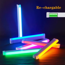 LED Video Light Wand Handheld Hanging Fill Light Photography Lamp Rechargeable