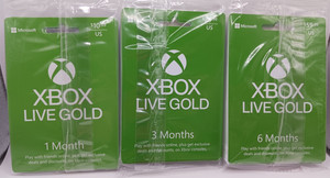 Xbox Live Gold POSA Cards with UNRELEASED Pricing !!EXTREMELY RARE!!