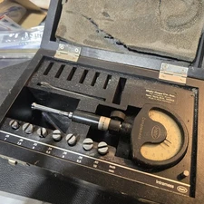MAHR INTRAMESS COMPLETE PRECISION SPLIT BALL DIAL BORE GAGE .28"-.40" X .0001"