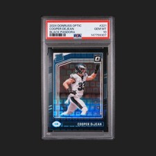 2024 Panini Donruss Optic - Rated Rookie Cooper DeJean #221 Black Pandora /25
