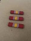 Set Of 3 US National Defense Service Medal Single Ribbon Bar US Military G-23 — photo 1
