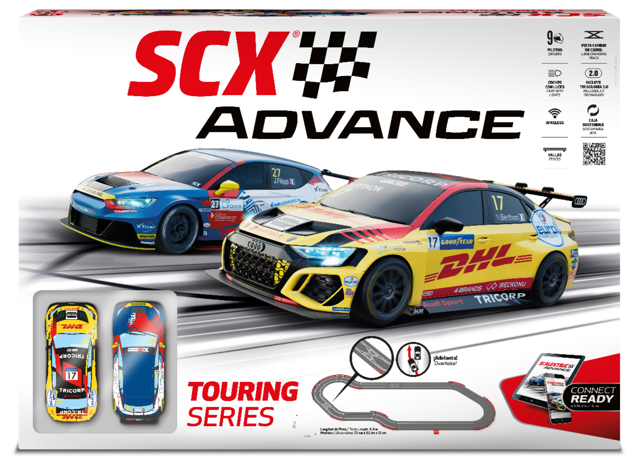 SCX Advance – Voiture Slot Cupra Leon Competición – Échelle 1/32, Circuit, Cadeau Enfant/adulte, Finition Réaliste