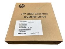 F2B56AA New HP USB External USB CDRW DVDRW GP70N Drive Read Write