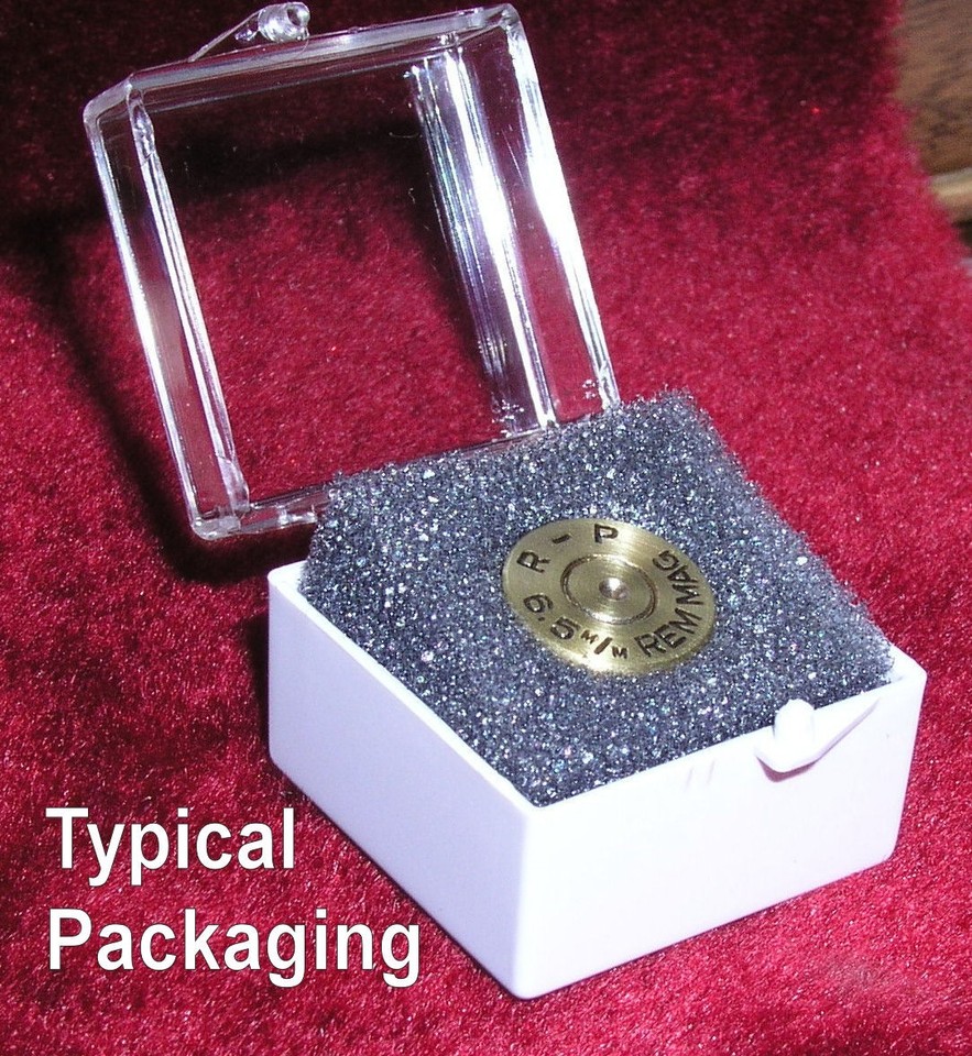 260 REM Caliber Cartridge Hat Pin Shooting Jacket Pin Tie Tack Gun Ammo ...