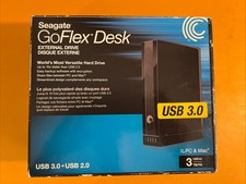 SEAGATE GOFLEX DESK EXTERNAL DRIVE 3TB PC AND MAC USB 3.0
