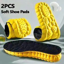 Insoles Orthopedic Supersoft For Sports Shoes 4D Inserts Feet Shock Absorption