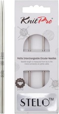 KnitPro Stelo Petite Interchangeable Circular Knitting Needles 2" 5cm Size 0-2