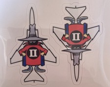 F-4 Phantom Spook II vinyl sticker x 2