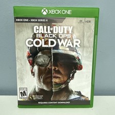 Xbox One Call Of Duty Black Ops Cold War Original Box No Game