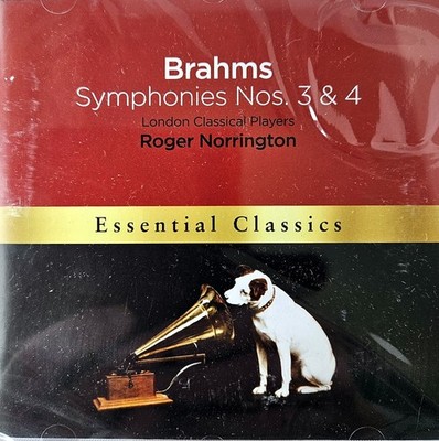 Brahms: Symphonies Nos. 3 & 4-Norrington /LCP [CD] New, sealed