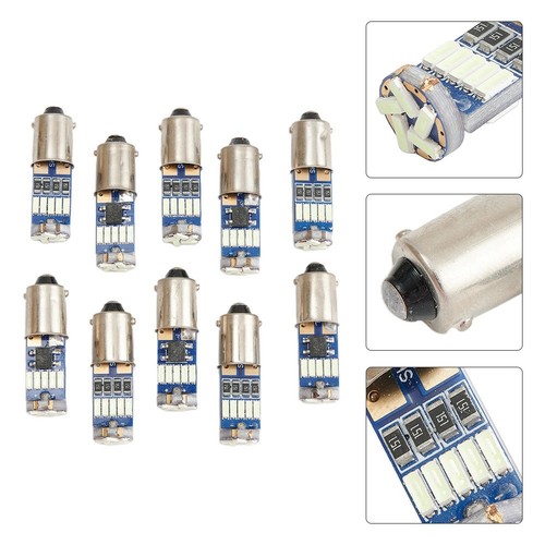 High Quality Dome Light Bulbs Ice Blue Interior LED CanBus Super Bright T11 - Picture 2 of 12