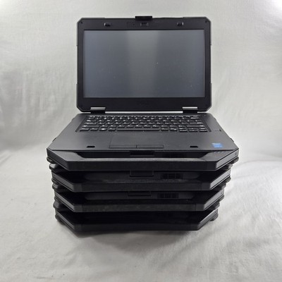 Lot of (4) Dell 14 Rugged 5404 i7-4650U 1.7GHz 8GB RAM No SSD/OS No Bat - READ