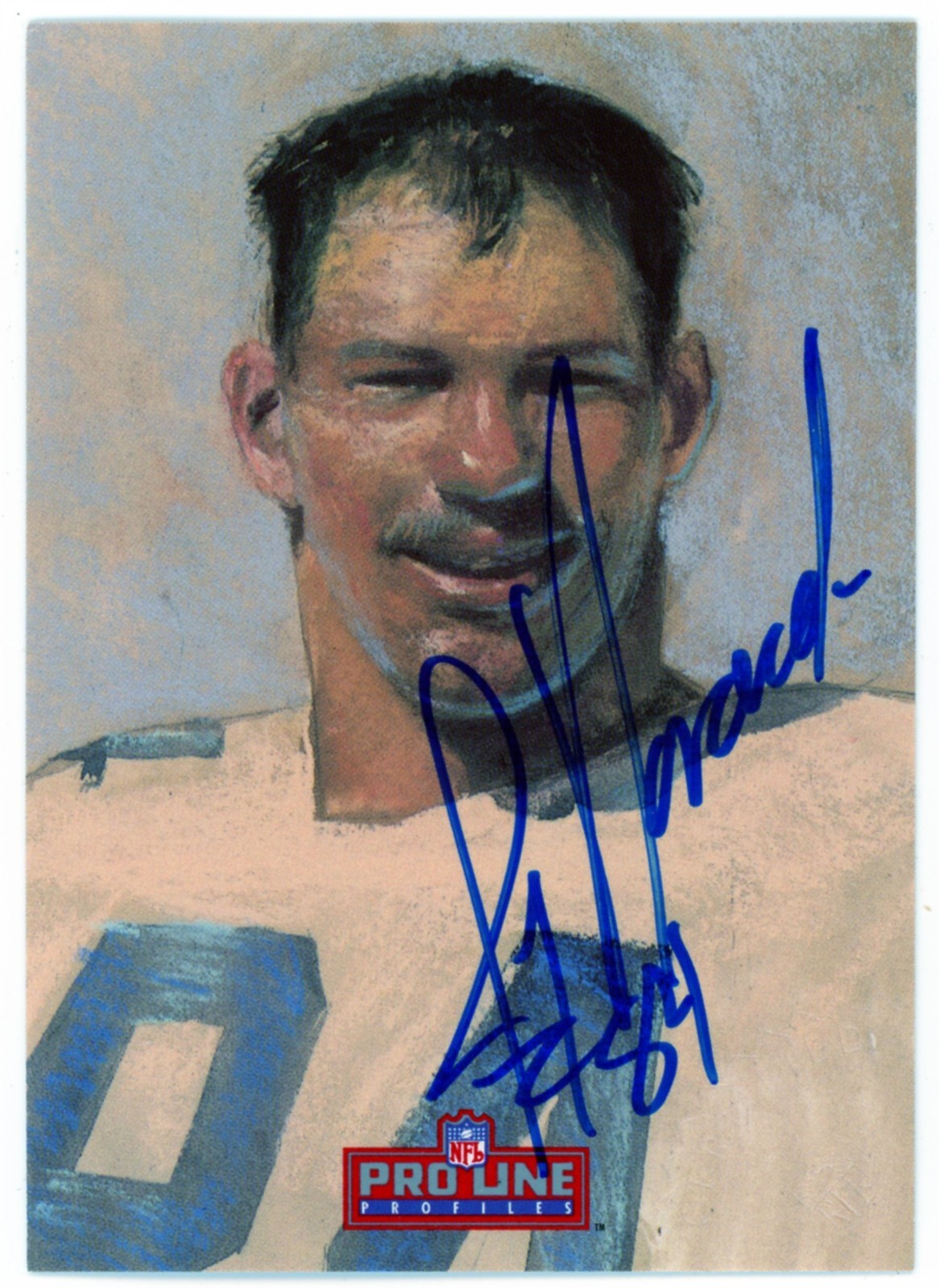 1993 Pro Line Profile Jay Novacek - Dallas Cowboys Autograph 5/9