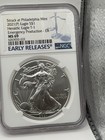 2021 (P) Heraldic silver Eagle T-1 Emergency Production- MS69 NGC early release — photo 1
