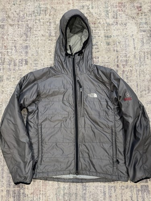 #ad The North Face Puffer Jacket Mens Size Medium Gray Summit Series Outdoors Casual $24.99