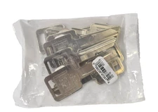 Lot of 10 Hillman Universal Single Sided Blank Keys For GM 83330 Universal