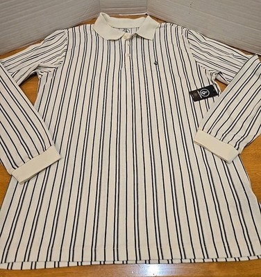 Volcom Nick Long Sleeve Polo Shirt Mens M Business Preppy Logo Surf Gorpcore NWT