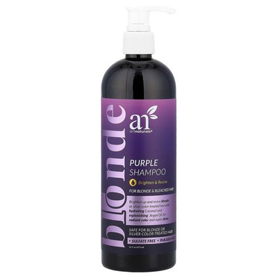 Purple Shampoo, For Blonde & Bleached Hair, 16 fl oz (473 ml)